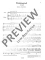 Jean Sibelius: Violin-Konzert d-moll op. 47 fur Violine and Klavier - koncert skrzypcowy d-moll - nuty na skrzypce i fortepian