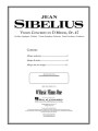 Jean Sibelius: Violin Concerto in D Minor op. 47 (+ audio online) - nuty na skrzypce
