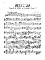 Jean Sibelius: Violin Concerto in D Minor op. 47 (+ audio online) - nuty na skrzypce