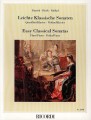 Jan Ladislav Dussek, James Hook, Johann Baptist Vanhal: Easy Classical Sonatas for Flute or Violin and Piano - nuty na flet poprzeczny lub skrzypce i fortepian