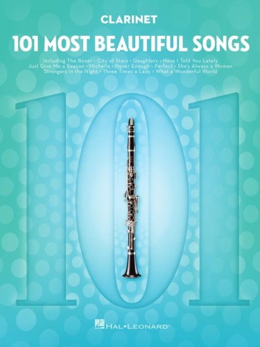 101 Most Beautiful Songs: Clarinet - nuty na klarnet