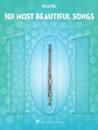 101 Most Beautiful Songs: Flute - nuty na flet poprzeczny