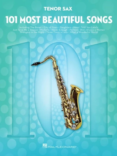 101 Most Beautiful Songs: Tenor Sax - nuty na saksofon tenorowy