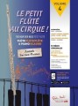Annick Sarrien Perrier: Le Petit Flute volume 4 - Le Petit Flute au Cirque (+ audio online) - nuty na flet poprzeczny z fortepianem