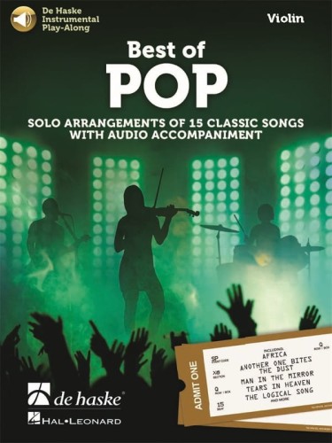 Best of Pop: Violin - Solo Arrangements of 15 Classic Songs with Audio Accompaniment (+ audio online) - nuty na skrzypce