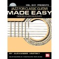 Alexander Vinitsky: Jazz for Classic Guitar Made Easy (+ płyta CD) - nuty na gitarę klasyczną