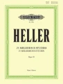 Stephen Heller: 25 Melodische Etuden - 25 Melodious Studies op. 45 - nuty na fortepian