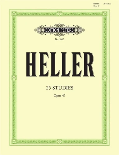 Stephen Heller: 25 Etuden - 25 Studies op. 47 - nuty na fortepian