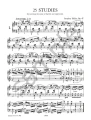 Stephen Heller: 25 Etuden - 25 Studies op. 47 - nuty na fortepian