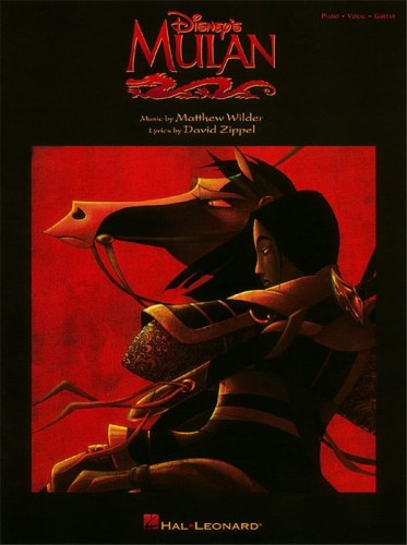 Mulan - Matthew Wilder (PVG) - nuty na fortepian, melodia, akordy i słowa 6 piosenek z filmu animowanego Mulan