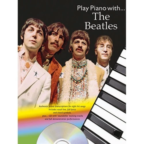 Play Piano With - The Beatles - nuty na fortepian (+ płyta CD)