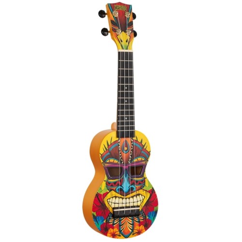 Mahalo Tiki - ART SERIES - ukulele sopranowe + pokrowiec