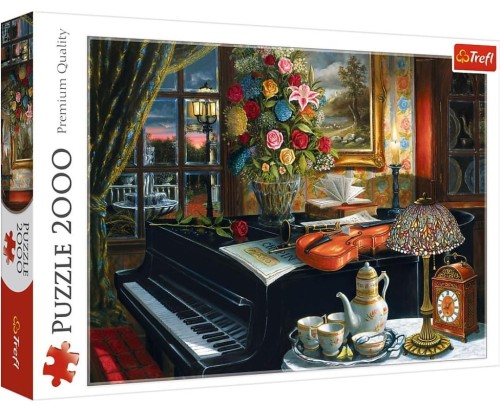 Puzzle muzyczne - Dźwięki muzyki - układanka 2000 elementów