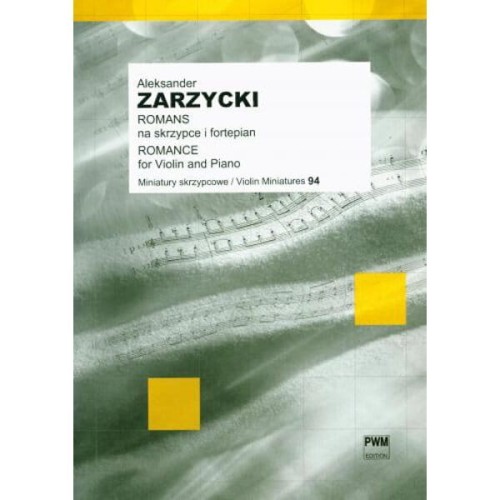 Romans na skrzypce i fortepian - Aleksander Zarzycki