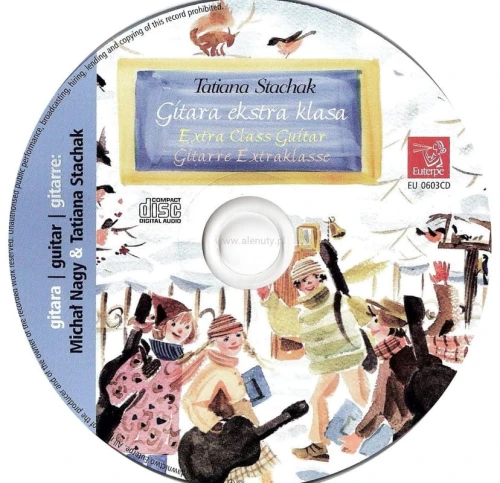 Gitara ekstra klasa - Tatiana Stachak - płyta CD do podręcznika