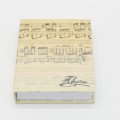 Notes z karteczkami (białe i indeksujące) samoprzylepnymi z motywem nut Chopina 10,5x7,5cm