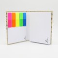 Notes z karteczkami (białe i indeksujące) samoprzylepnymi z motywem nut Chopina 10,5x7,5cm