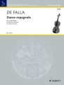 Manuel de Falla: Danse espagnole de 'La Vida Breve' for Violin and Piano - Fritz Kreisler - taniec hiszpański - nuty na skrzypce i fortepian