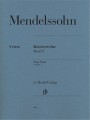 Felix Mendelssohn-Bartholdy: Klavierwerke I - Piano Works 1 - utwory fortepianowe - nuty na fortepian