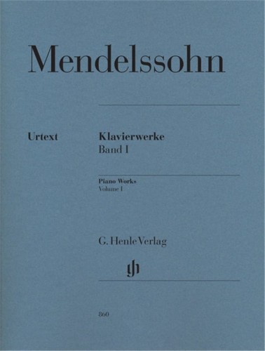 Felix Mendelssohn-Bartholdy: Klavierwerke I - Piano Works 1 - utwory fortepianowe - nuty na fortepian