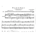 David Popper: Mazurca op. 11 No. 3 - mazurek op. 11/3 - nuty na wiolonczelę i fortepian