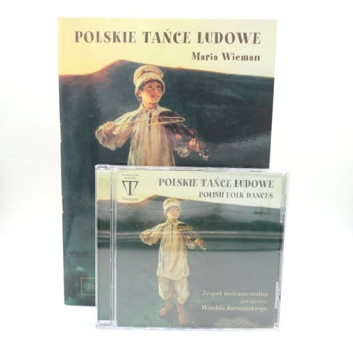 Polskie tańce ludowe - książka i płyta CD w zestawie