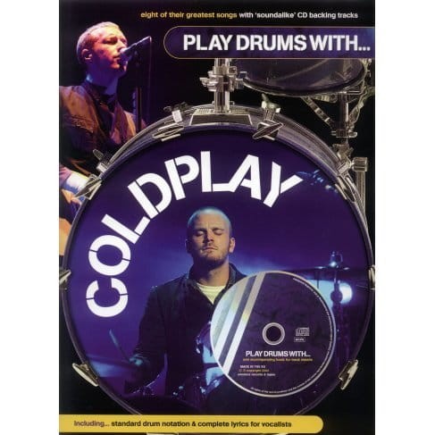 Play Drums with Coldplay - nuty na perkusję (+ płyta CD)