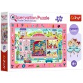 Puzzle obserwacyjne - Odwiedzamy Operę - układanka 70 elementów