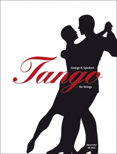 Tango for Strings - George A. Speckert - nuty na kwartet smyczkowy