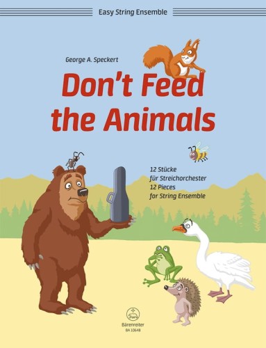 Don't Feed the Animals - 12 Pieces for String Ensemble - George A. Speckert - nuty na kwartet smyczkowy - łatwe opracowanie