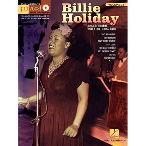 Pro Vocal Women's Edition Volume 33 - Billie Holiday - nuty na głos z tekstem i akordami gitarowymi (+ płyta CD)