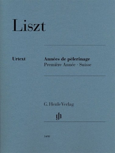 Franz Liszt: Années de pèlerinage - Première Année Suisse - Lata pielgrzymstwa - Rok pierwszy Szwajcaria - nuty na fortepian