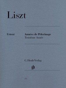 Franz Liszt: Années de pèlerinage - Troisième Année Italie - Lata pielgrzymstwa - Rok trzeci - nuty na fortepian