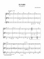 David Pavlovits: El Faro - nuty na zespół gitarowy - trio