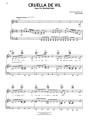 Disney Villains (PVG) - piosenki czarnych charakterów Disneya - melodia, nuty na fortepian, akordy gitarowe i słowa