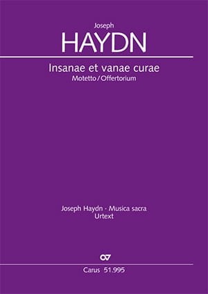 Joseph Haydn: Insanae et vanae curae - motet Hob. XXI: 1/13c - zestaw głosów orkiestrowych