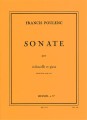 Francis Poulenc: Sonate pour Violoncelle et Piano - Sonata - nuty na wiolonczelę i fortepian