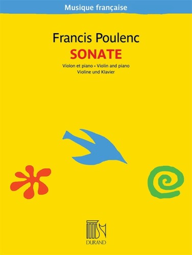Francis Poulenc: Sonate pour Violon et Piano - Sonata - nuty na skrzypce i fortepian