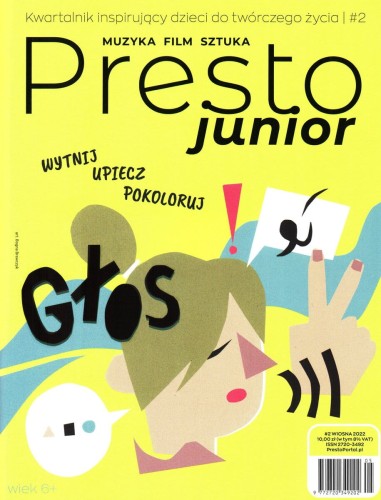Presto Junior nr 2 GŁOS wiosna 2022 - czasopismo edukacyjne dla dzieci