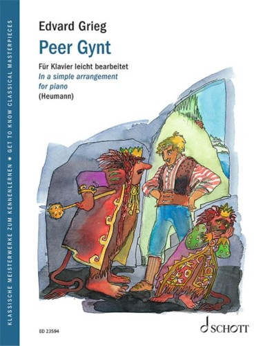 Edvard Grieg - Peer Gynt - proste opracowanie na fortepian