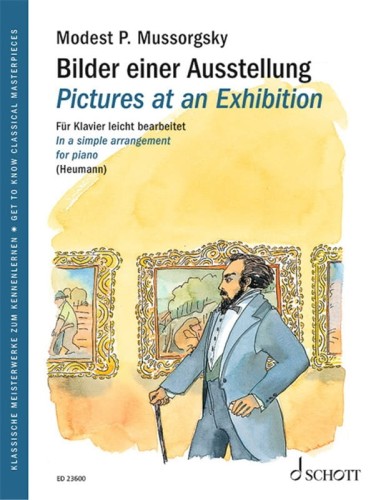 Modest Mussorgsky - Obrazki z wystawy - proste opracowanie na fortepian