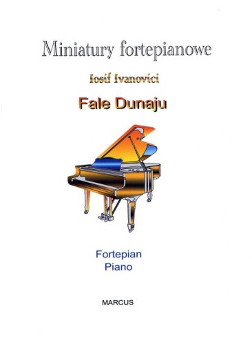 Iosif Ivanovici: Fale Dunaju - walc - miniatury fortepianowe - Stanisław Wiśniewski - nuty na fortepian