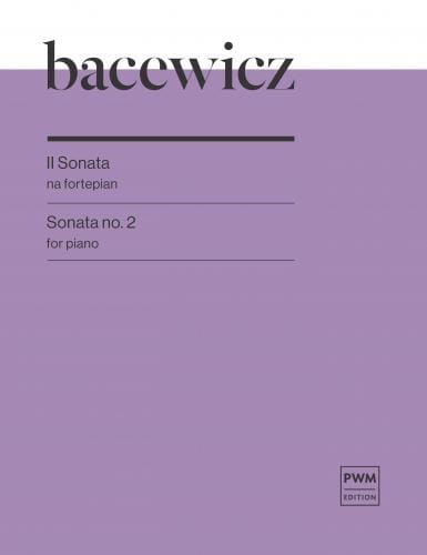 Grażyna Bacewicz: II Sonata na fortepian (1953) - nuty na fortepian solo
