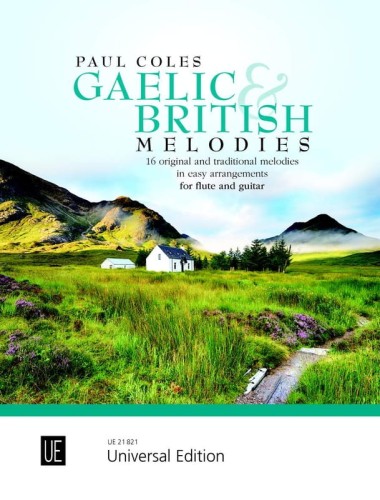 Paul Coles: Gaelic & British Melodies for Flute and Guitar - nuty na flet poprzeczny i gitarę klasyczną