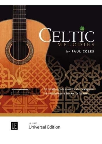 Paul Coles: Celtic Melodies - nuty na gitarę klasyczną