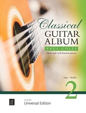 Paul Coles: Classical Guitar Album 2 - łatwe nuty na gitarę klasyczną