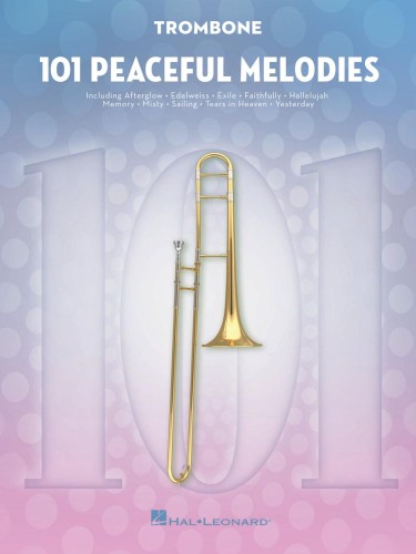 101 Peaceful Melodies: Trombone - nuty na puzon