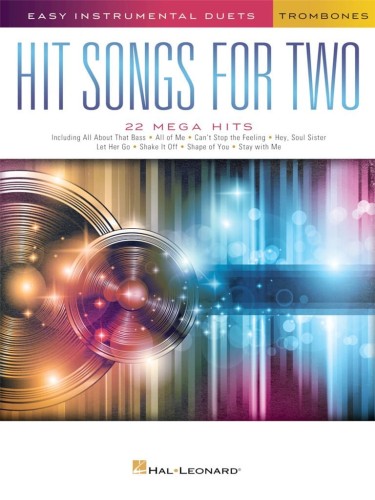 Hit Songs for Two Trombones - łatwe nuty na duet puzonowy