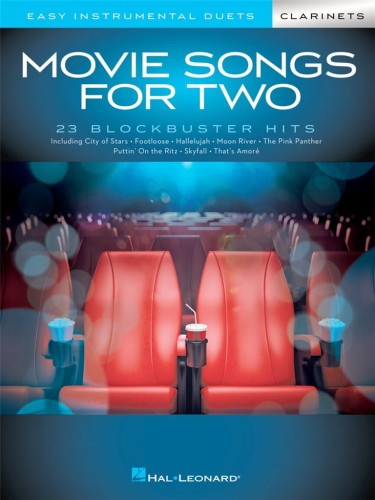Movie Songs for Two Clarinets - łatwe nuty na dwa klarnety
