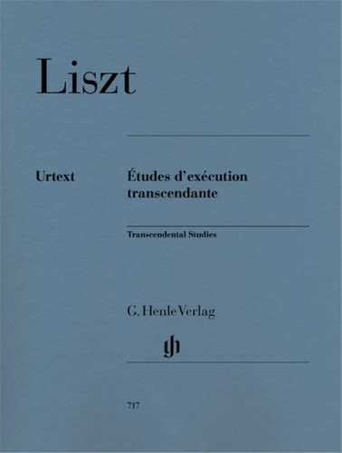 Ferenc Liszt: Etudes d'execution transcendante - Transcendental Studies - Etiudy transcendentalne - nuty na fortepian
